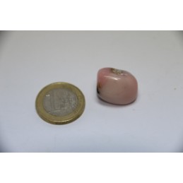 Opale rose pierre roulée