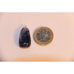 Pendentif Sodalite pierre roulée