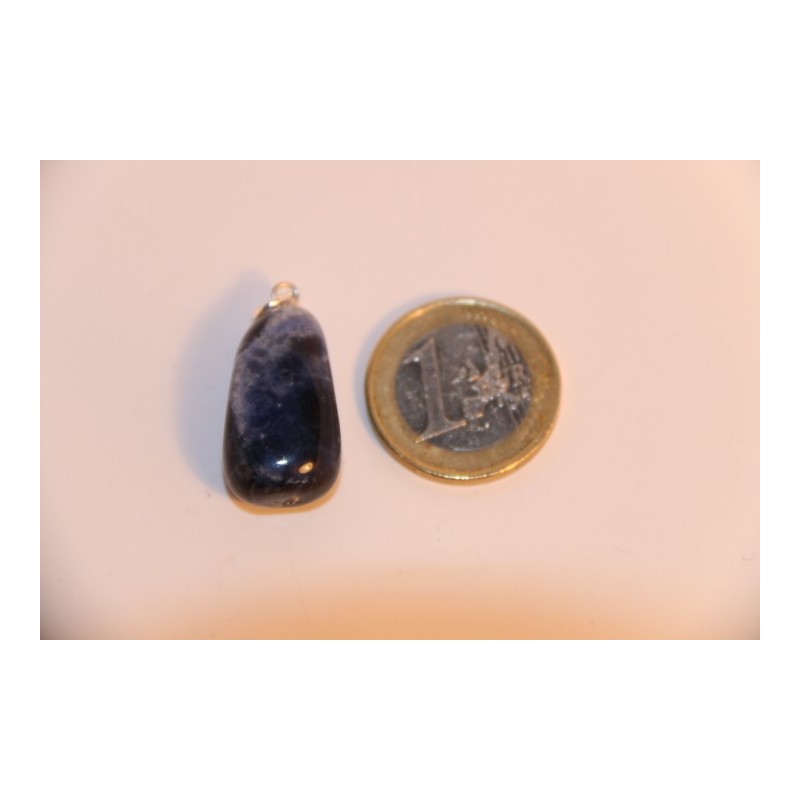 Pendentif Sodalite pierre roulée