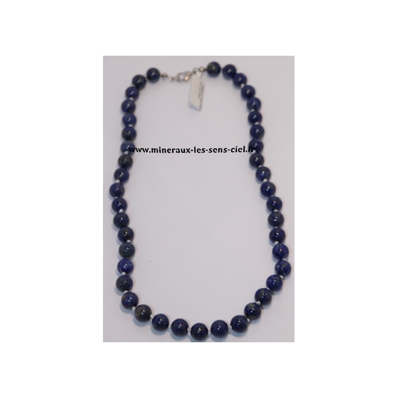 Collier Boules 8mm Lapis Lazuli