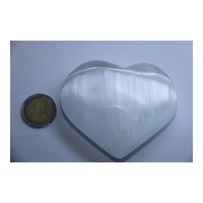 Coeur en selenite