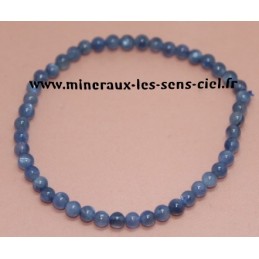 Bracelet Boules 4mm Dysthène Cyanite