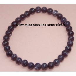 Bracelet Boules 6mm Lepidolite