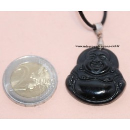 Pendentif Bouddha Obsidienne Oeil Céleste