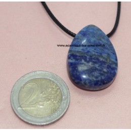 Pendentif Goutte Lapis Lazuli