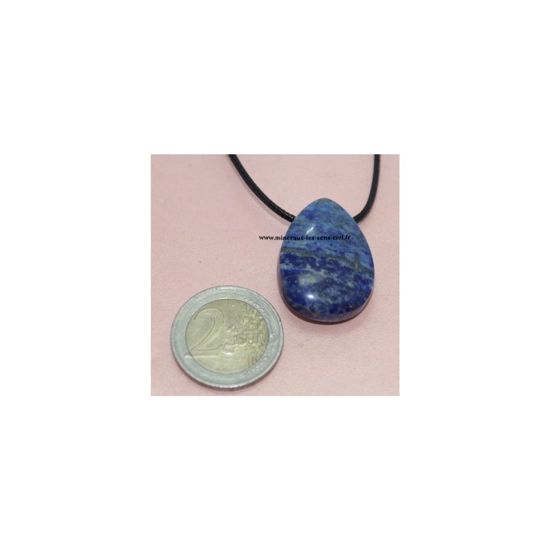 Pendentif Goutte Lapis Lazuli