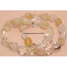 Bracelet nuggets citrine