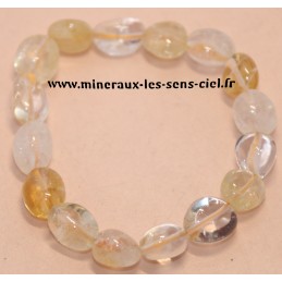 Bracelet Nuggets pierre Citrine