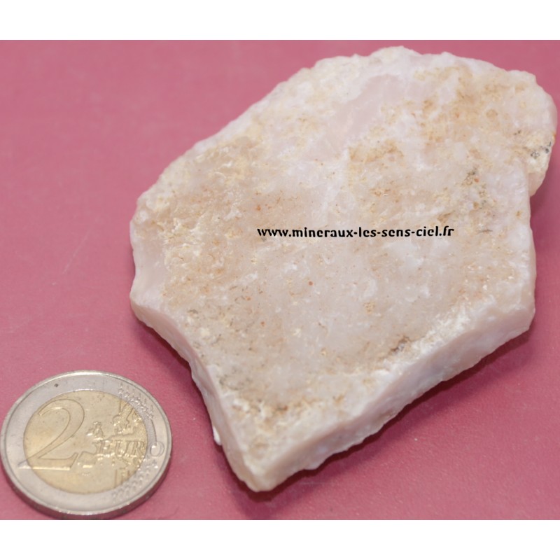 Opale rose pierre brute du Pérou