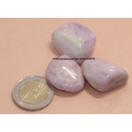 Kunzite pierre roulée qualité A