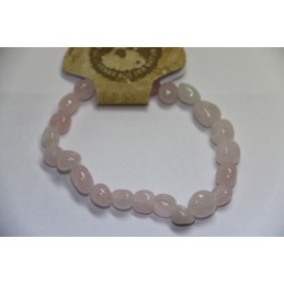 Bracelets Nuggets Quartz Rose