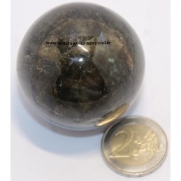 Sphère ou Boule pierre Labradorite du Madagascar