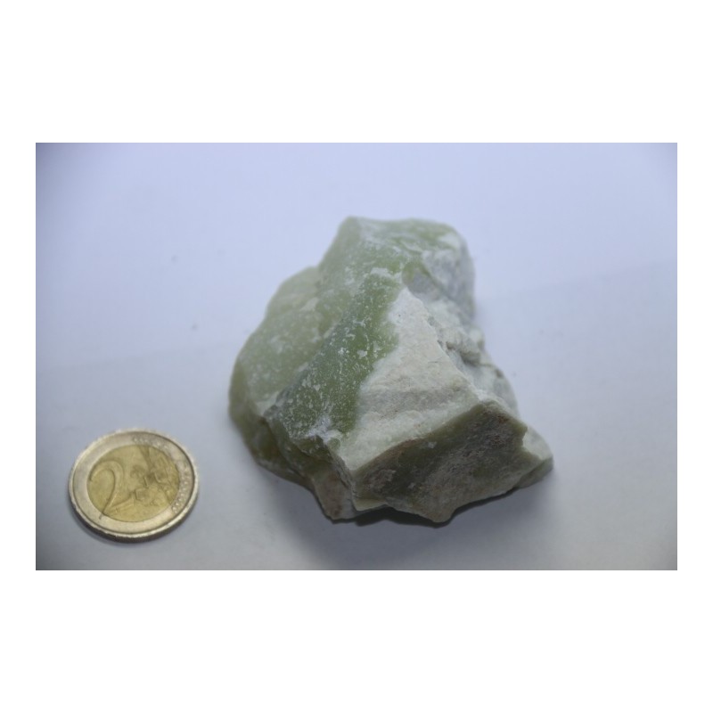 Jade Vert pierre brute