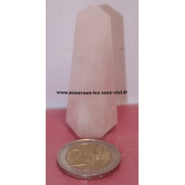 Obélisque en pierre Quartz Rose