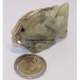 Poisson pierre Onyx Marbre