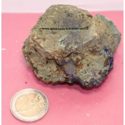 Azurite Malachite bloc de pierre brute