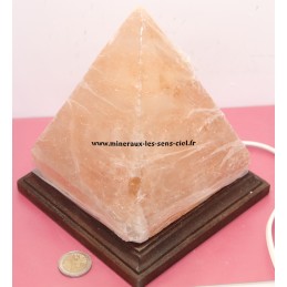 Lampe de sel de l'Himalaya Pyramide