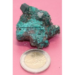 Dioptase pierre brute du Congo