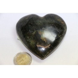 Coeur en Labradorite