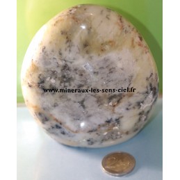 Bloc de pierre Opale Dendritique pierre du Madagascar
