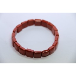 Bracelet Square Jaspe Rouge