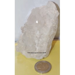 plaque cristal de roche ou quartz brut