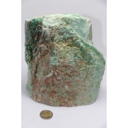 Bloc de Fuchsite brut 3,2kg