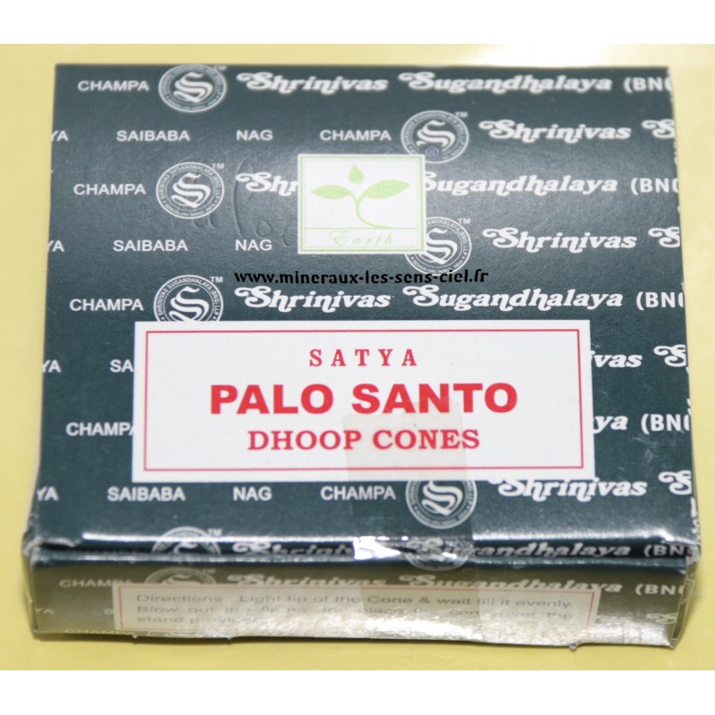 Palo Santo encens cône