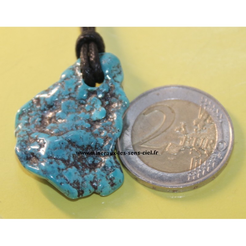 pendentif turquoise d'Arizona véritable