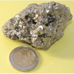 Pyrite brute du Pérou