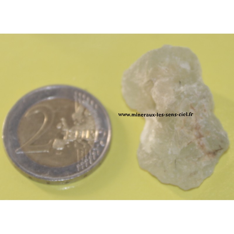 prehnite pierre brut