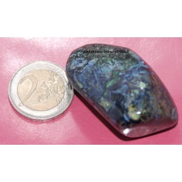 azurite malachite pierre rouée qualité extra
