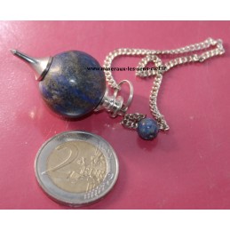 Pendule Sphère pierre lapis lazuli