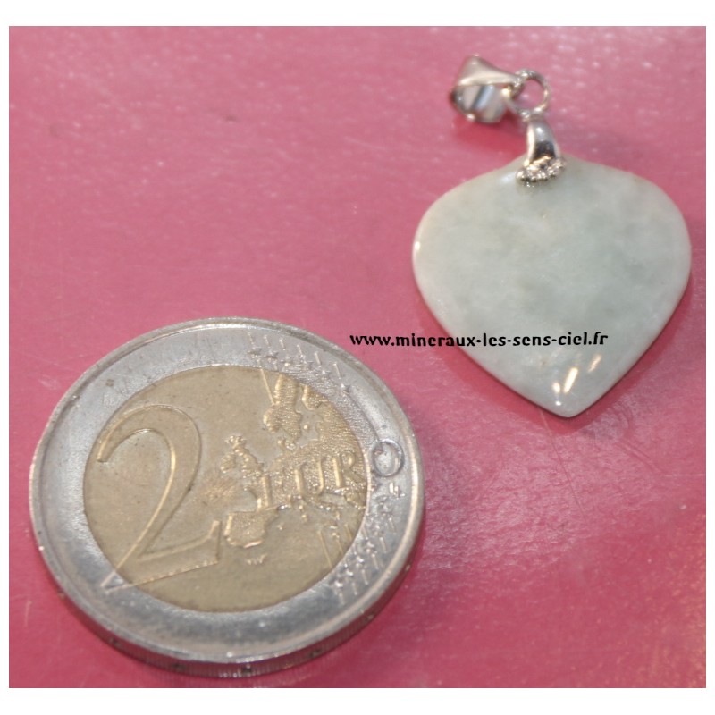 Pendentif coeur de Birmanie