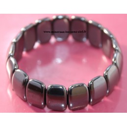 Bracelet Plaquette Hématite