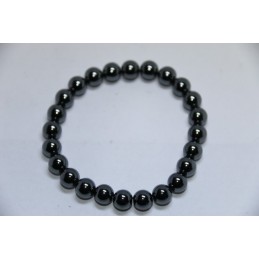 Bracelet Boules 8mm Hématite