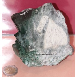 bloc de fluorite verte brute du Madagascar