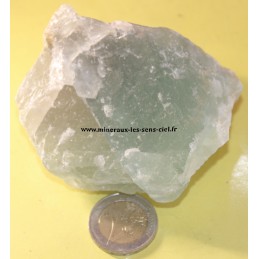 fluorite verte pierre brut