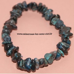 bracelet baroque en pierre chrysocolle