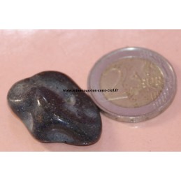opale noire pierre roulée du Pérou