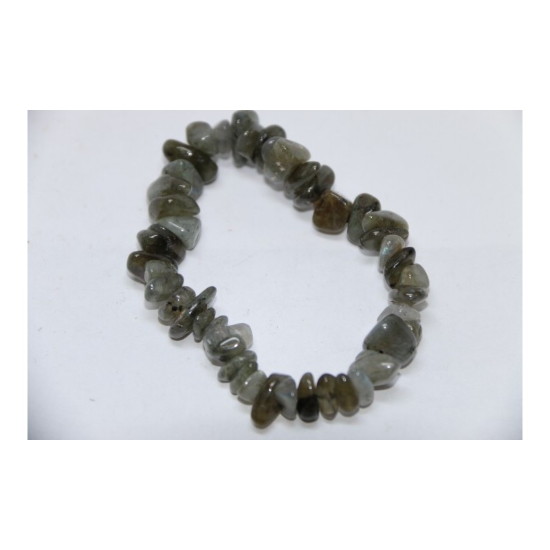 Bracelet Baroque Labradorite poli