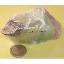 calcite verte pierre brut