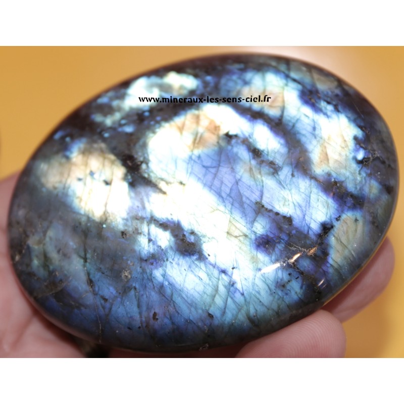 galet labradorite poli