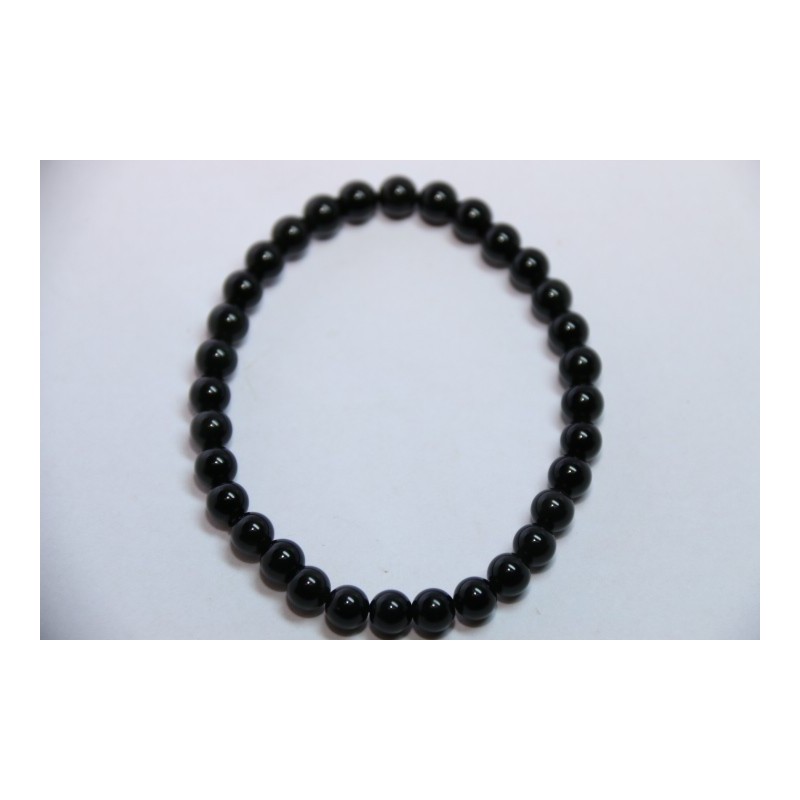 Bracelet Boules 8mm Onyx 