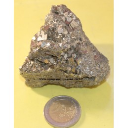 Pyrite brute 232grs du Pérou