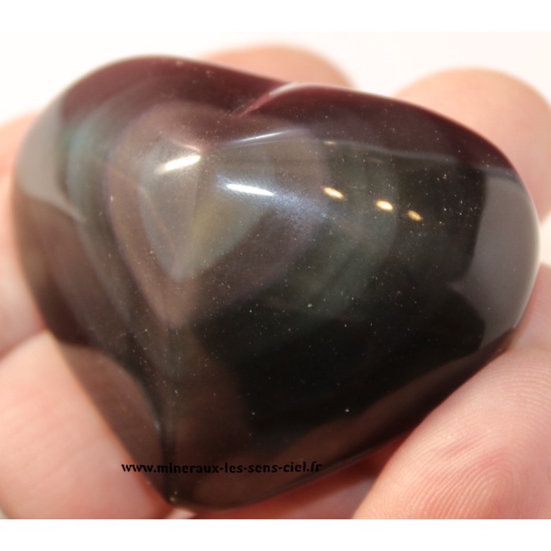 coeur pierre obsidienne oeil celeste