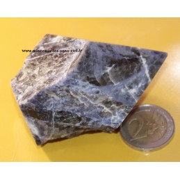 sodalite pointe brute poli