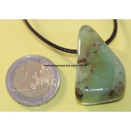 pendentif pierre chrysoprase qualité extra