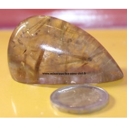 galet pierre quartz rutile
