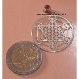 pendentif archange métatron en argent